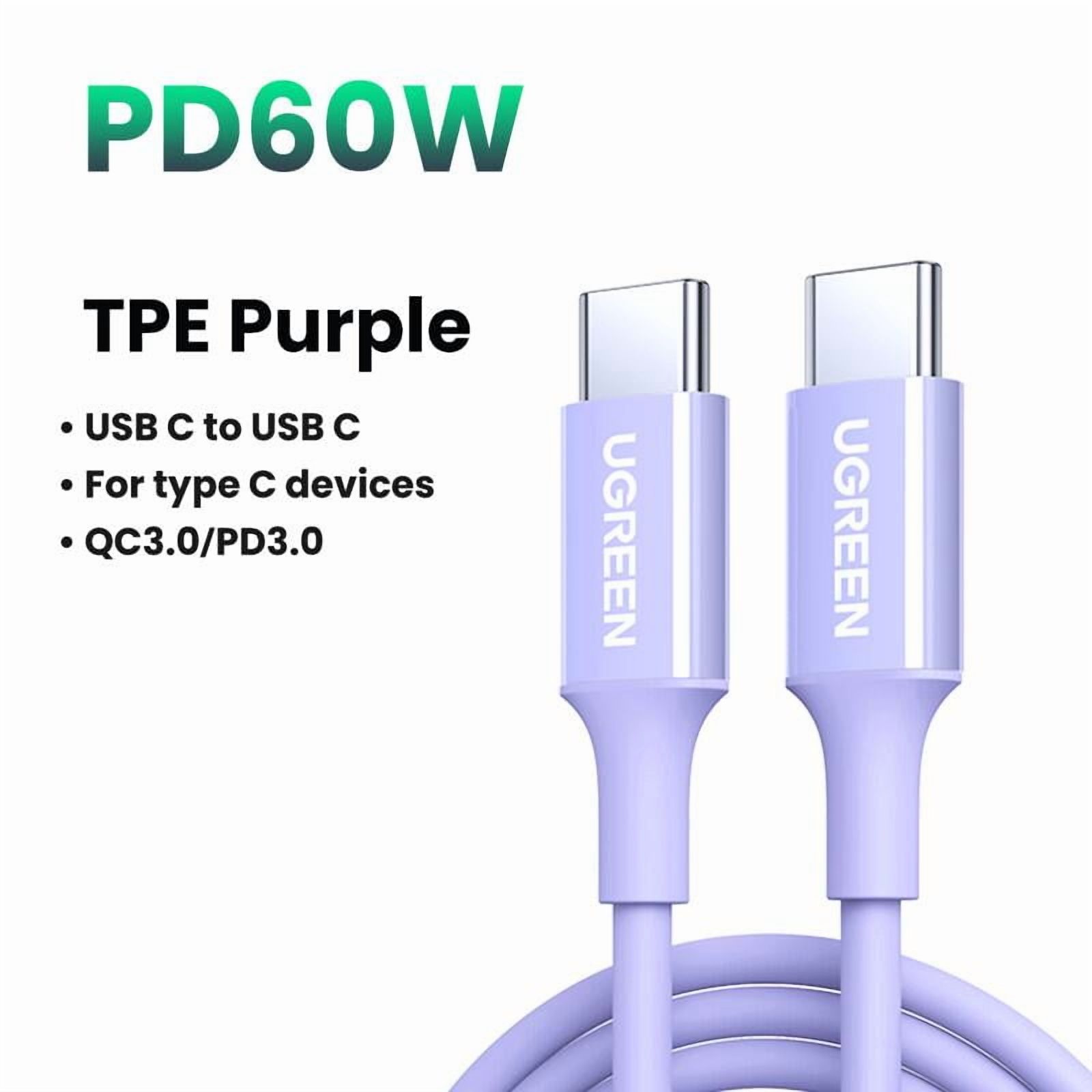 UGREEN 3.3FT USB C to Lightning & USB C Cable MFi Certification Lightning Cable Compatible with iPhone 16-8 Series, iPad 9, AirPods Pro, and More,TikTokShopBacktoSchool，Clearance price!