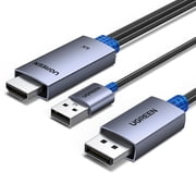 UGREEN 4K@60Hz Bidirectional HDMI to DisplayPort Cable, 6.6FT