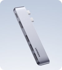 UGREEN 5-in-2 USB C Hub for MacBook Pro/Air