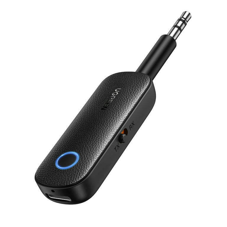 UGREEN Bluetooth 5.0 Wireless Receiver / Transmitter, 2 in 1 Bluetooth Adapter 3.5mm Aux Audio Car Adapter for TV Car Headphones - Walmart.com