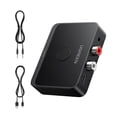 thumbnail image 1 of UGREEN Bluetooth 6.0 Receiver with LDAC, Hi-Res Wireless Audio Adapter with 3.5mm/RCA, Bluetooth Receiver for Home Stereo, Speakers, Car Audio - Black, 1 of 11
