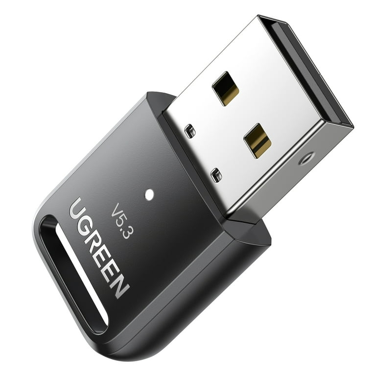 UGREEN Bluetooth Dongle, USB Bluetooth 5.3 Adapter for PC & Laptop, Mini  Portable Bluetooth Dongle