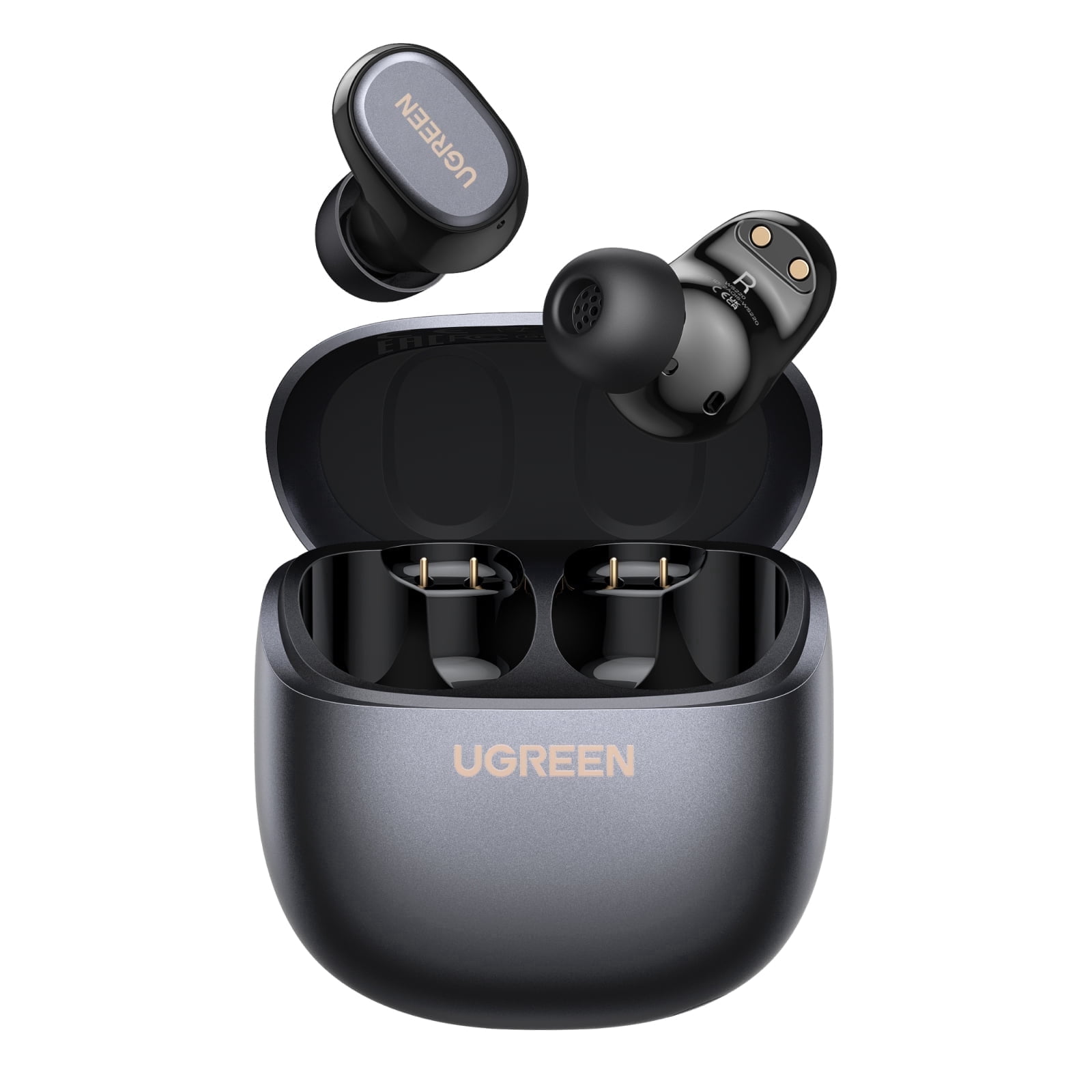 UGREEN HiTune A3 True Wireless Earbuds, Bluetooth 6.0, 35H Battery, Spatial Audio, AI Call Noise Reduction, Low Latency 80ms, IPX5