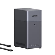UGREEN NASync DH2300 2-Bay Network Attached Storage with HDMI Cable, 64TB Ready Personal Cloud NAS, Remote Access, Diskless