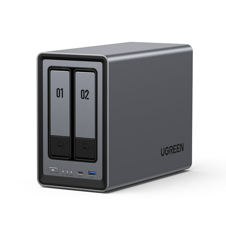 外付けハードディスク・ドライブ Ugreen NASync Network Attached Storage 4 UGREEN NVME NAS with 32TB & 10GbE Port | 30-Day Trial