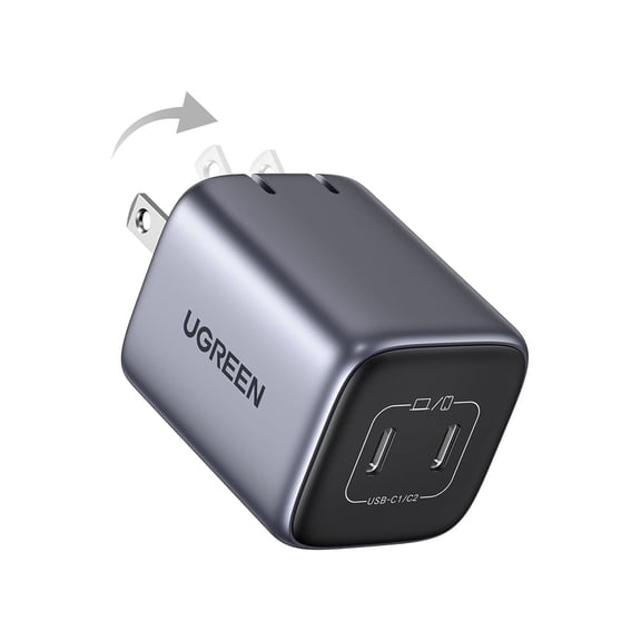 UGREEN Nexode 45W USB C Charger, Fast Charger Compatible for MacBook Air, Compatible for iPhone, Compatible for iPad and more