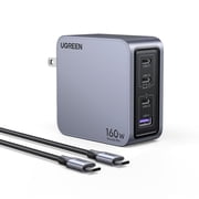 UGREEN Nexode Pro 160W USB C Charger, GaN Fast Charger Kit for Laptop Cellphone