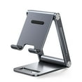 thumbnail image 1 of UGREEN Adjustable Phone Stand for Desk, Aluminum, Silver, 1 of 9