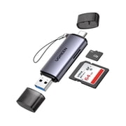 UGREEN SD Card Reader, Type C/USB 3.0 Memory Card Reader for Cellphone Tablet PC