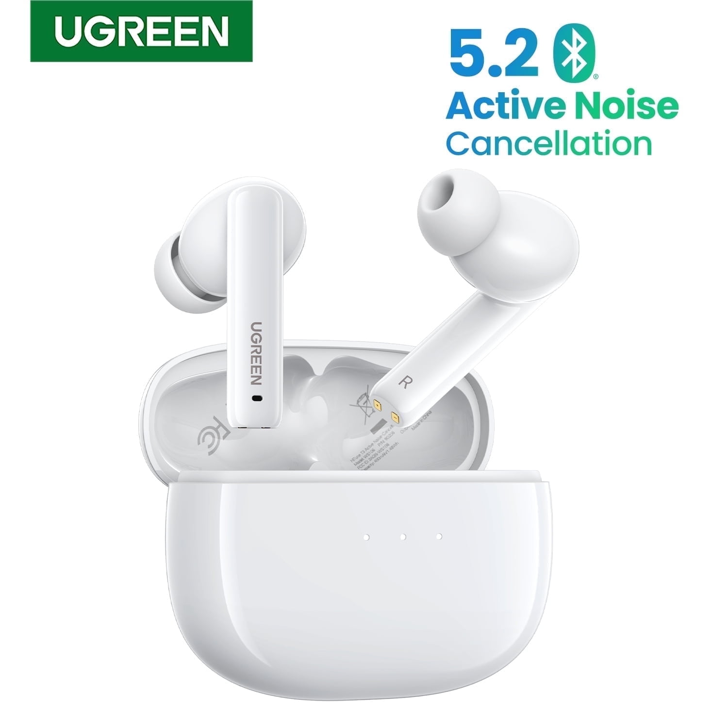 UGREEN True Wireless Earbuds, Bluetooth Noise Cancelling, AI
