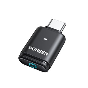 UGREEN Bluetooth 5.3 Adapter for PS5 & Gaming, Compatible with USB-C Devices, APTX Low Latency Audio for Wireless Headphones