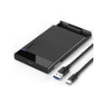thumbnail image 1 of UGREEN 2.5 Inch Hard Drive Enclosure, USB C 6Gbps SATA SSD HDD Case, External Drive Adapter with UASP for Laptop, PC, TV, PS4, 1 of 7