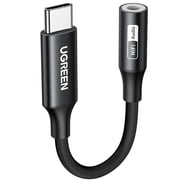 UGREEN USB C to 3.5mm Audio Adapter, Hi-Res DAC 32bit 384kHz Aux to USB C Dongle, Nylon Braided Headphone Jack Cord comp