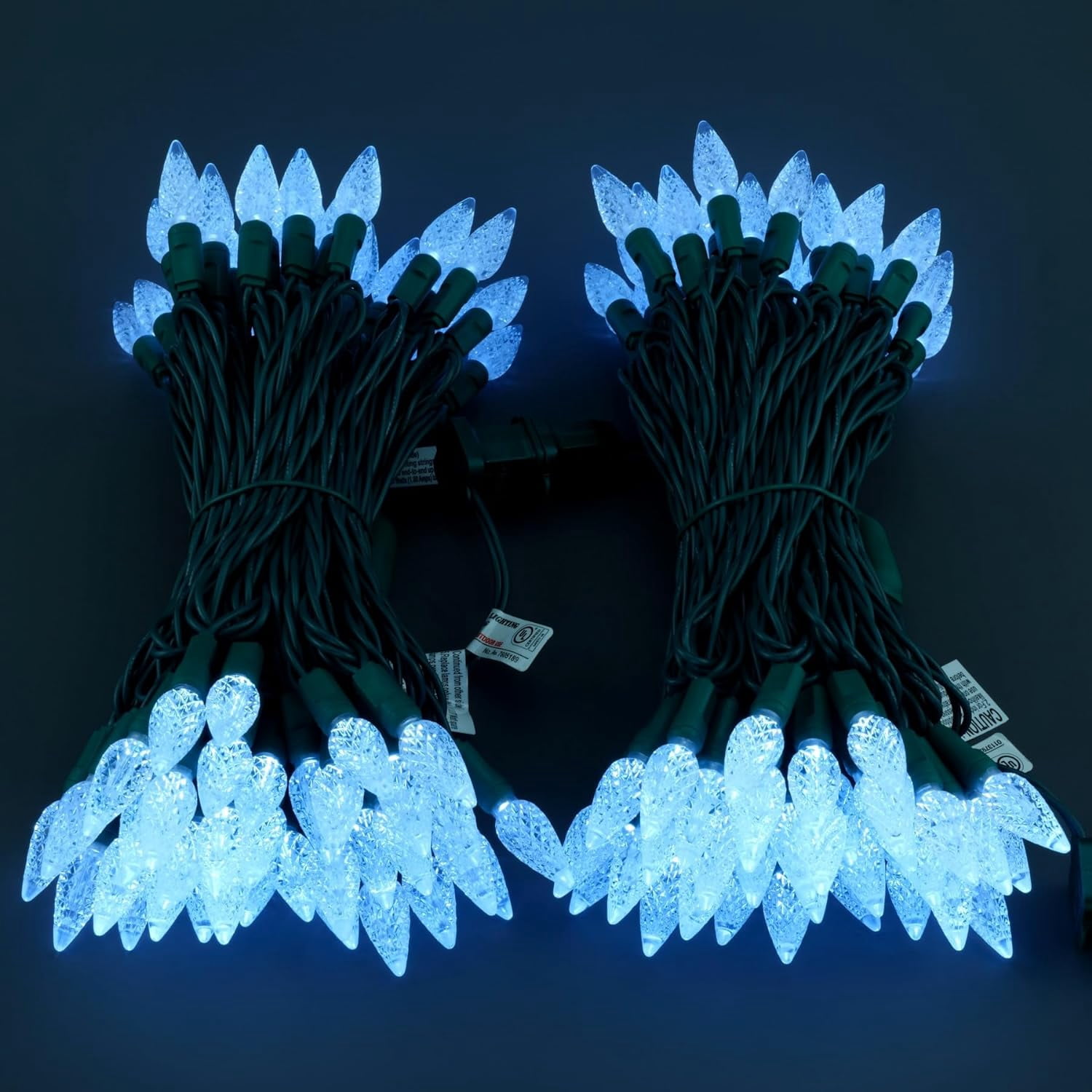 UGUCYUI-140 Cool White Strawberry One-Piece LED Christmas Lights, Pack ...