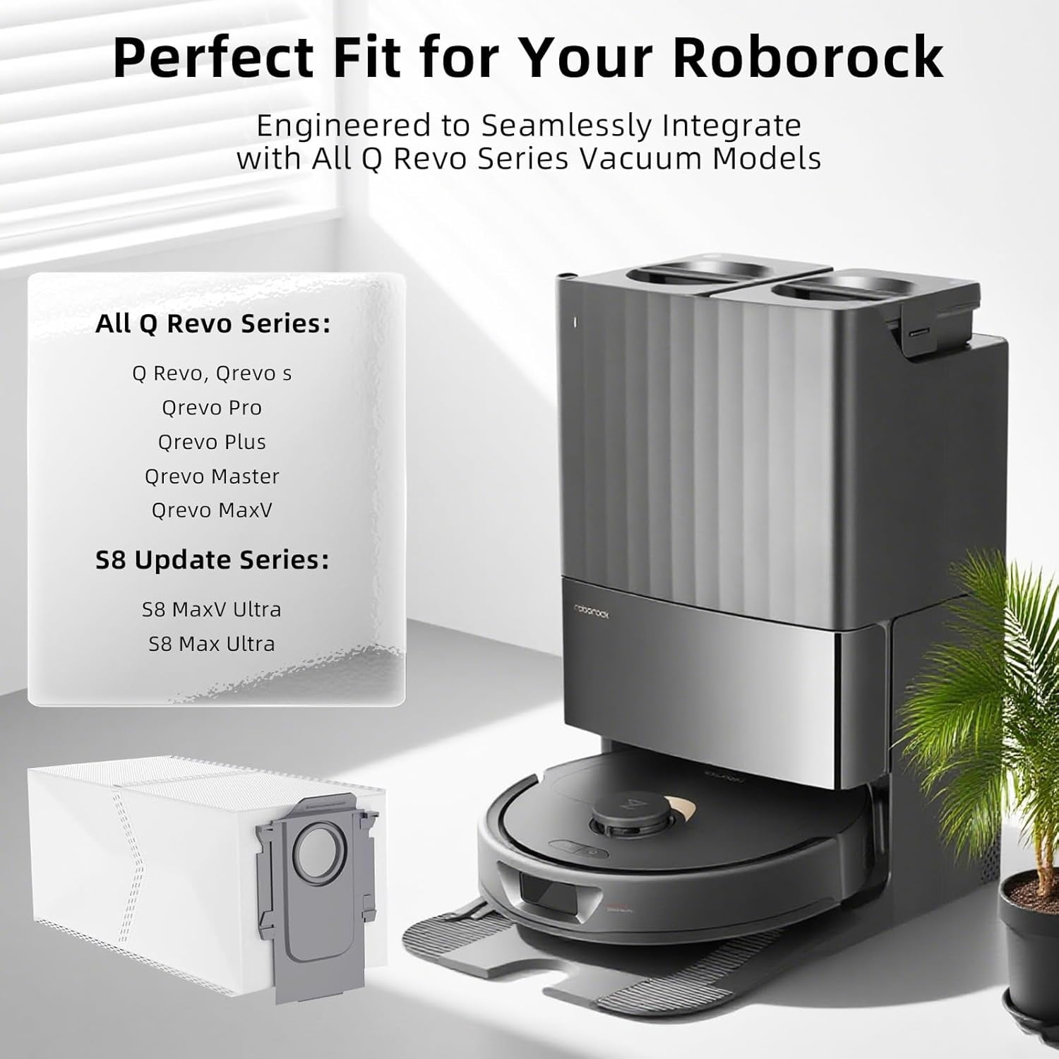 Kit di accessori per Roborock Qrevo Plus/QRevo MaxV/QRevo Pro/Qrevo S