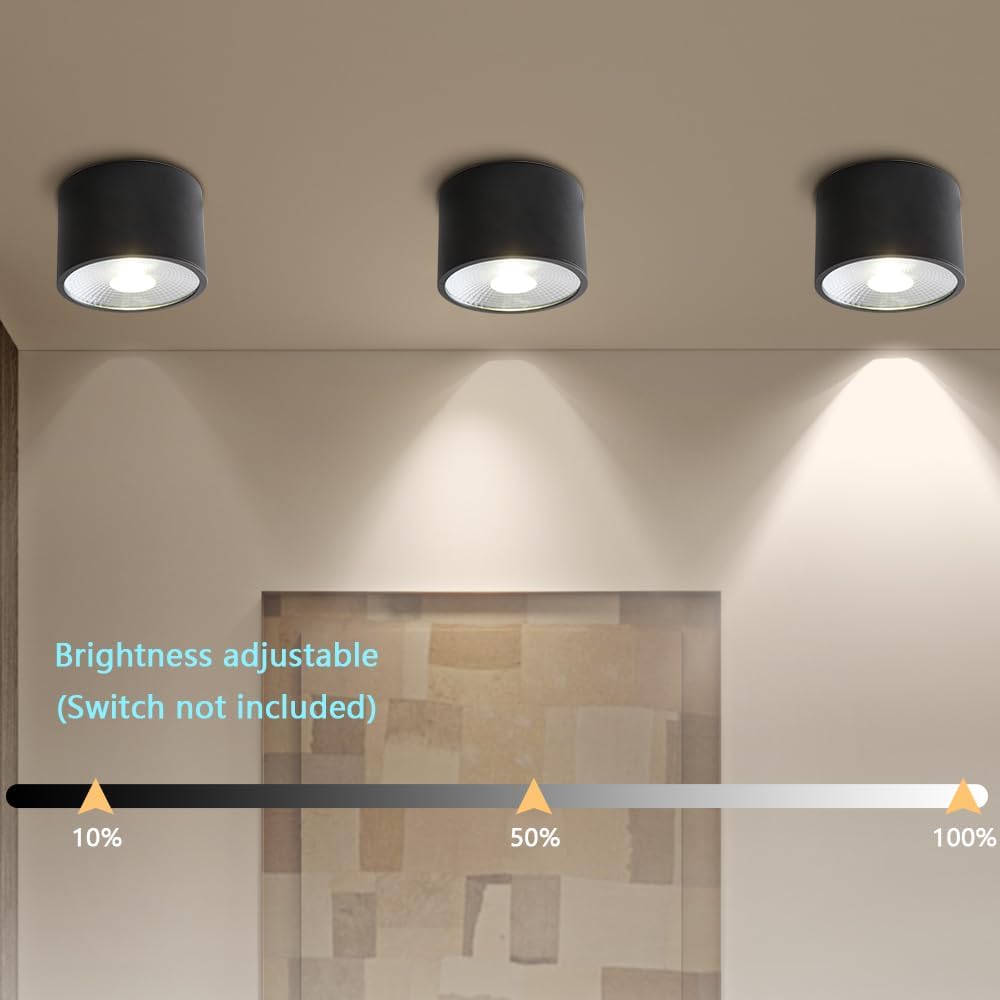 UGUCYUI-Black Ceiling Spot Lights Indoor, Ceiling Light Fixture, Mini ...
