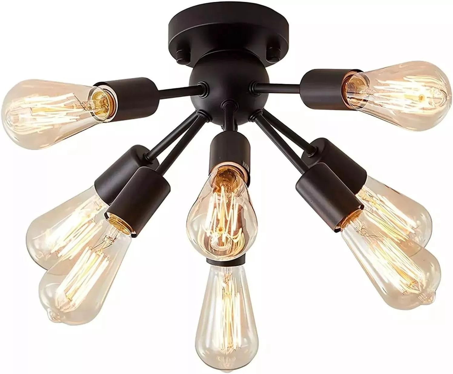 Photo inspiration: Visual Reference: Ugucyui Mount Sputnik Ceiling Light 8 Light Modern Industrial Style