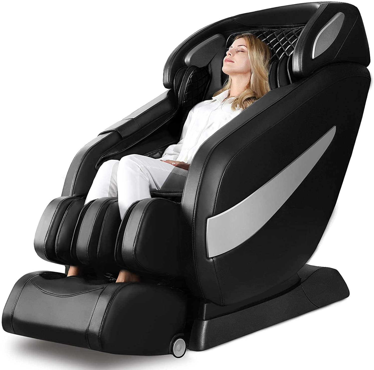 UGears Full Body Massage Chair Zero Gravity Shiatsu SL Track  Heat Black