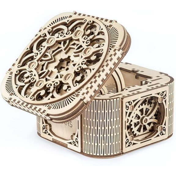 UGears UTG0029 Treasure Box Working Wooden 3D Puzzle