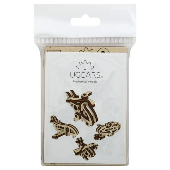 UGears UTG0024 U-Fidgets Aircrafts (4 pcs)