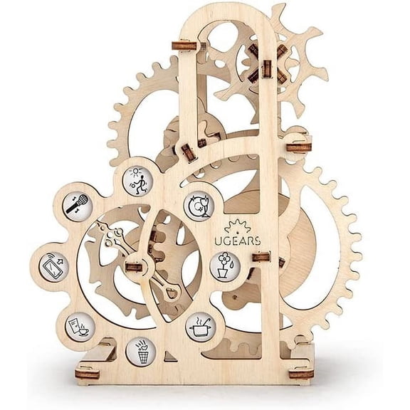 UGears UTG0005 Dynomometer Mechanical Wooden 3D Model Kit