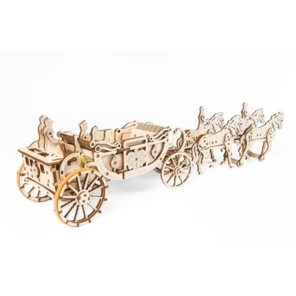 UGears UTG0048 Royal Carriage Limited Edition Wooden 3D Model Kit