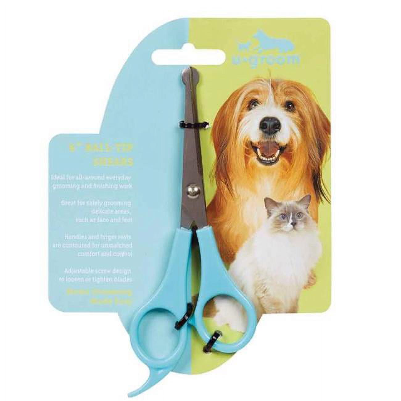 UGroom 8361495 Cat & Dog Shear, Blue