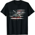 thumbnail image 1 of UH-60 Black Hawk Helicopter Vintage Flag Veteran T-Shirt T-Shirt, 1 of 4