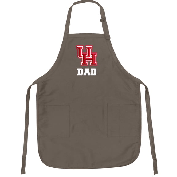 UH Dad Apron University of Houston Dad APRONS w/ Pockets & Adjustable Neck