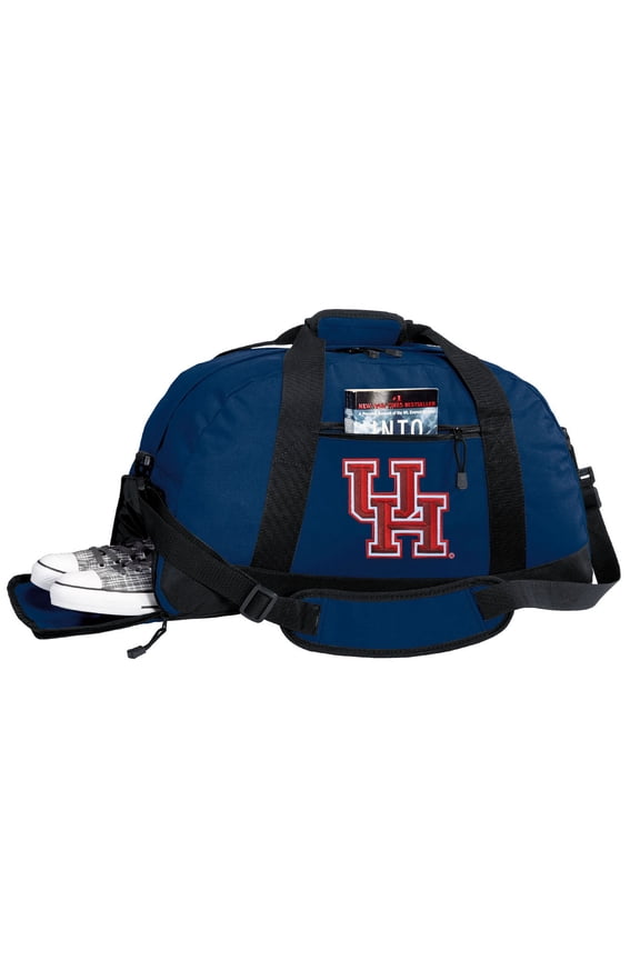 UH Duffel or University of Houston Gym Bag WITH SHOE POCKET