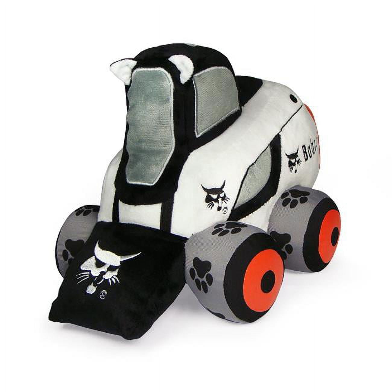 UH Kids UHK1108 Bobcat Skid Wheel Loader Plush Toy