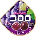 thumbnail image 1 of UHA Mikakuto CORORO Grape Gummy Candy 48g × 6 Packs Japanese Gummies, 1 of 1