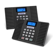 UHAXZ Wireless Intercom System for Home & Biz, 1400ft Range, Full Duplex, 2 Pcs