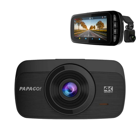 UHD 4K 2160P Dual Dash Cam 3'' LCD Screen Built in WiFi Car Driving Recorder