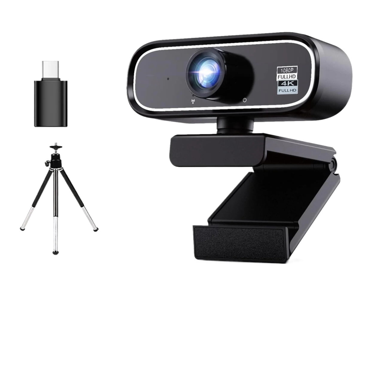 UHD 4K USB Webcam, New Upgraded Model with 120° Wide-Angle Lens and Manual . This -and-play computer peripheral