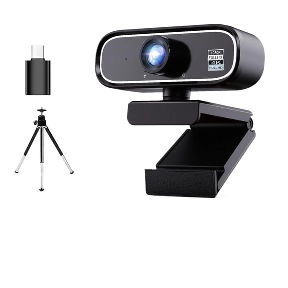 UHD 4K USB Webcam, New Upgraded Model with 120° Wide-Angle Lens and Manual . This -and-play computer peripheral
