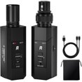 Receiver Audio System UHF Auto Scan XLR Wireless Transmitter Receiver System PTU-X - Walmart.com