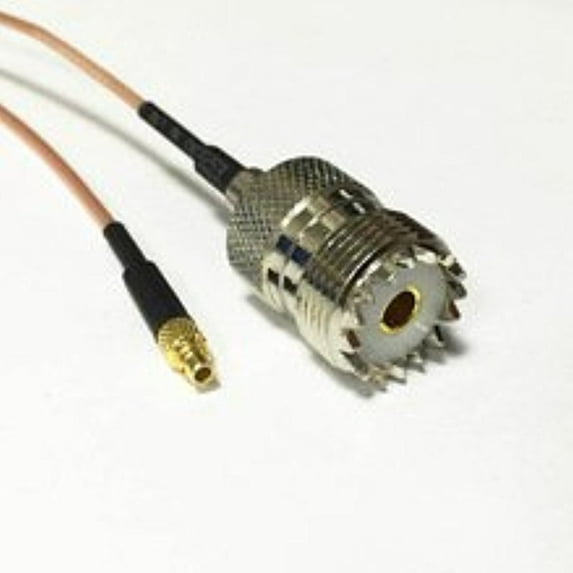 UHF Female Jack Connector Switch MMCX Male Plug Connector RG178 15CM 6" Adapter High Quality Ships Quickly From USA