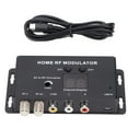 UHF Modulator Audio and Video to RF Channel Home RF Modulator for DVD