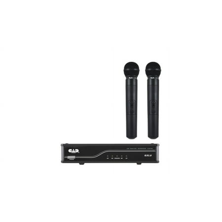 UHF Wireless Dual Cardioid Dynamic Handheld Microphone System