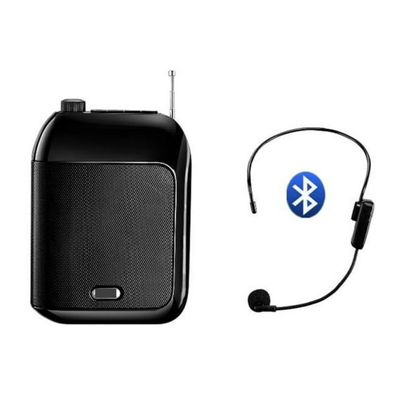 UHF Wireless Voice Amplifier Megaphone Mini Audio Speaker With Microphone Recharable Ultralight Loudspeaker ,Powerful Voice Amplifier