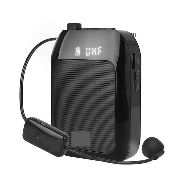 UHF Wireless Voice Amplifier Portable For Teaching U Disk Loudspeaker Blue-tooth Megaphone Microphone Speaker ,Easy to Operate