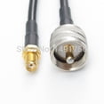 thumbnail image 1 of UHF male plug to SMA female jack RF Coaxial Pigtail Jumper Cable RG58 100cm Quick USA Shipping, 1 of 2