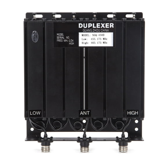 UHF400-470MHz Portable Duplexer Bandwidth 200KHz Customizable Frequency Relays