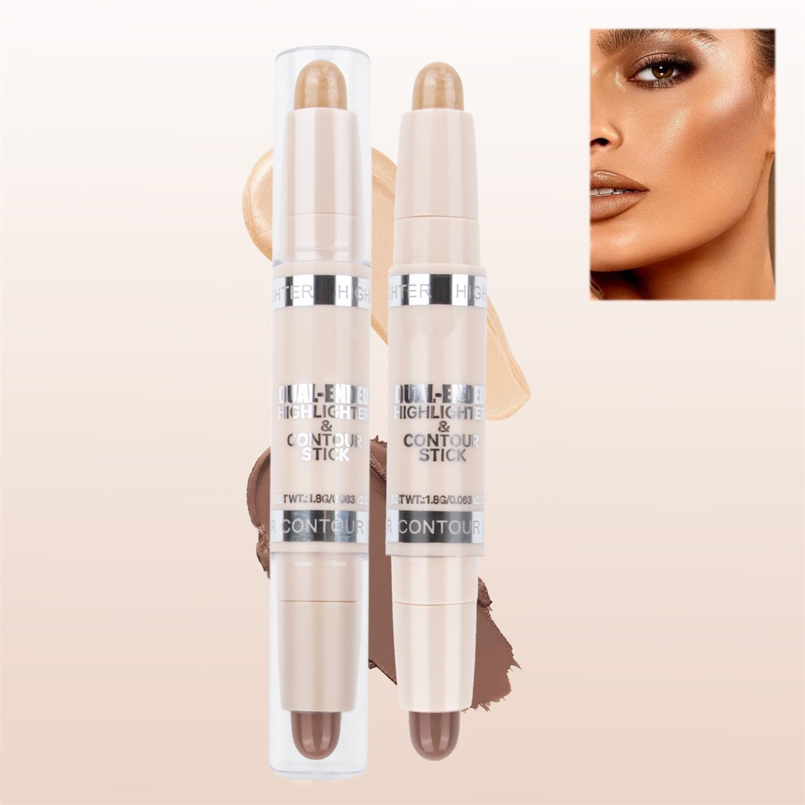 UHGEAX Highlight And Ended Stick Sculpting Nose Shadow Brighten Under