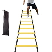 UHIAGREE Agility Ladder Speed Training Equipment,12 Rungs 19.7ft Football Ladder with Carry Bag