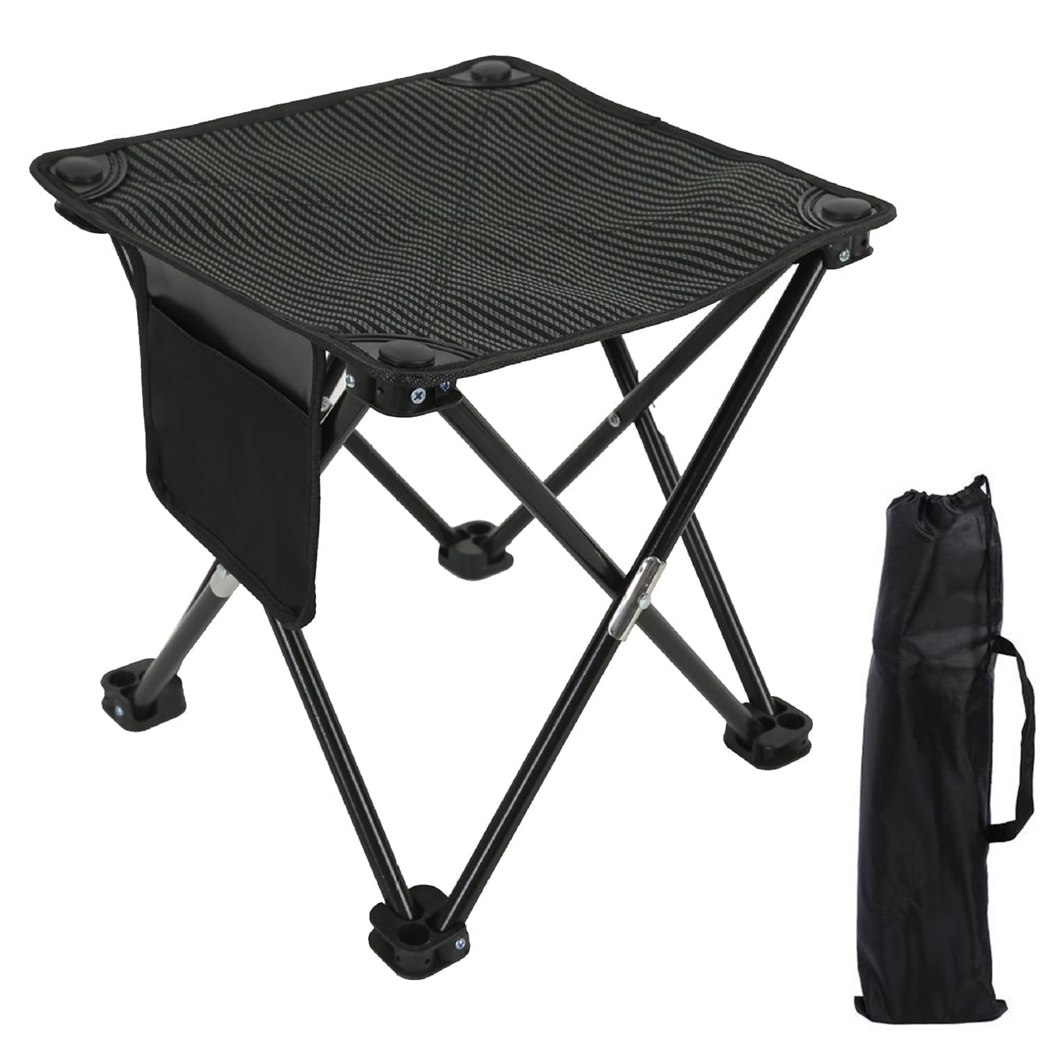 UHIAGREE Portable Folding Stool with Storage Bag,Camping Stool for ...