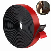 UHIAGREE Neoprene Rubber Strips,Rubber Strips with Self Adhesive Backing1"Widex0.12"Thickx10Long