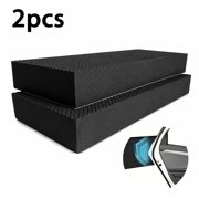 UHIAGREE Protector Puertas Automovil,2 Pack Car Door Edge Guard Strip,Anti Collision Protector 15.74x5.9x0.78in
