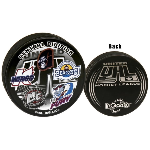 UHL Central Division Puck